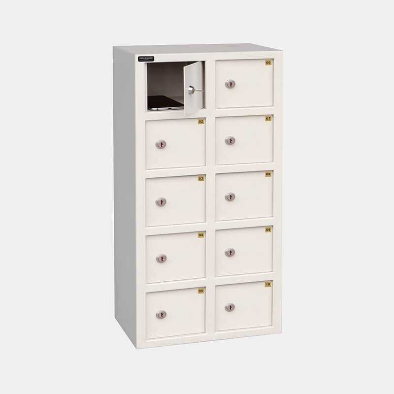 Coffre fort MBG modèle LOCKABLE LOCKERS MBG-10